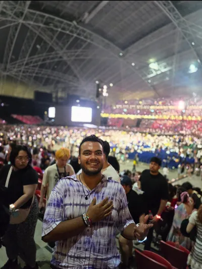 At the Taylor Swift concert