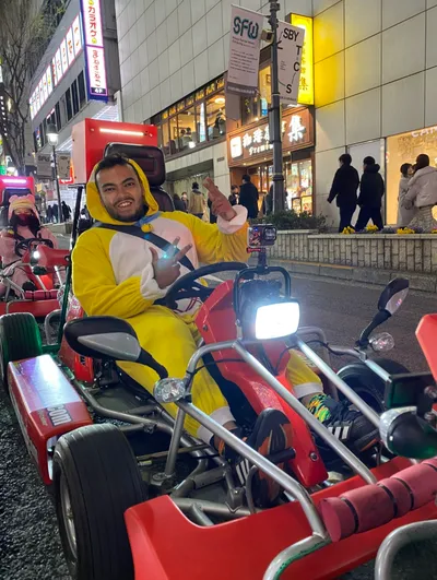 Go-karting in Tokyo